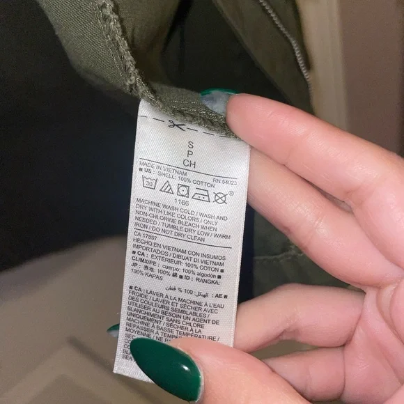 Olive Green Old Navy Jacket - Picture 7 of 8